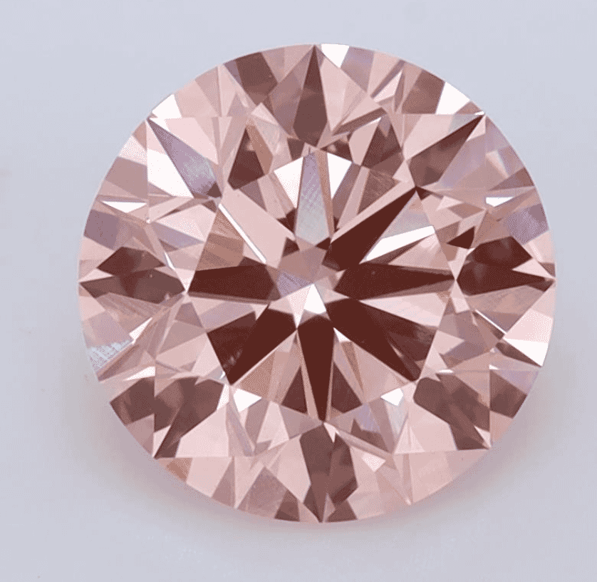 2.68 Carat  Color VS1-Clarity Fancy Intense Pink Lab Fancy Diamond