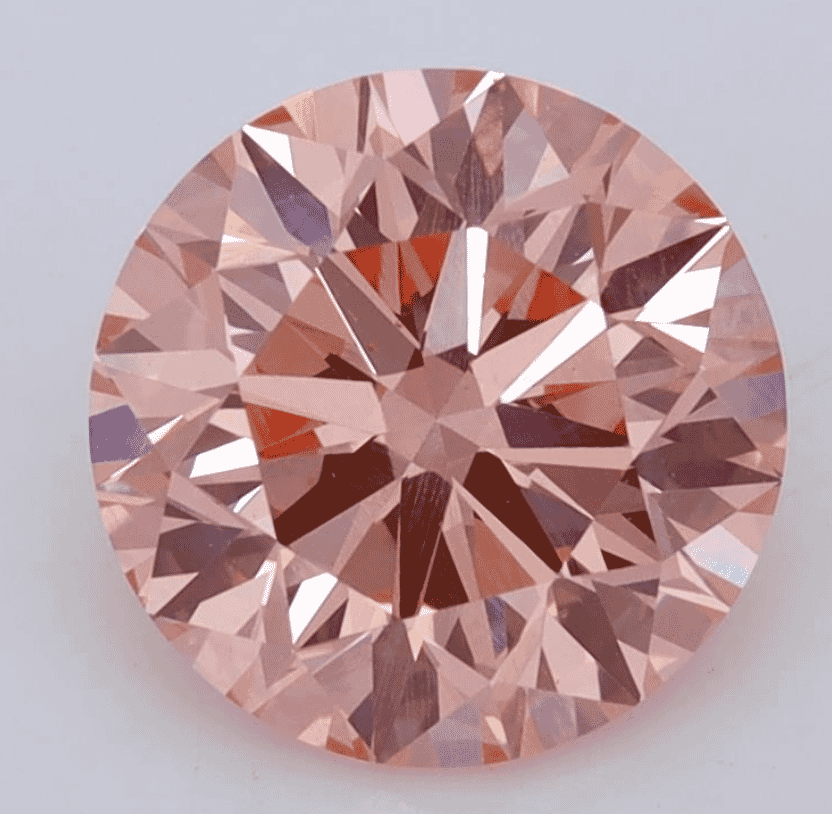 2.71 Carat  Color VS1-Clarity Fancy Intense Pink Lab Fancy Diamond