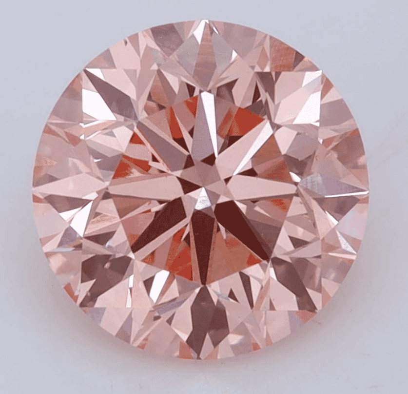 2.70 Carat  Color VS1-Clarity Fancy Intense Pink Lab Fancy Diamond