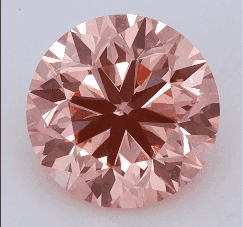 2.51Carat Fancy Vivid Pink Color VS1-Clarity Certified Lab Fancy Diamond