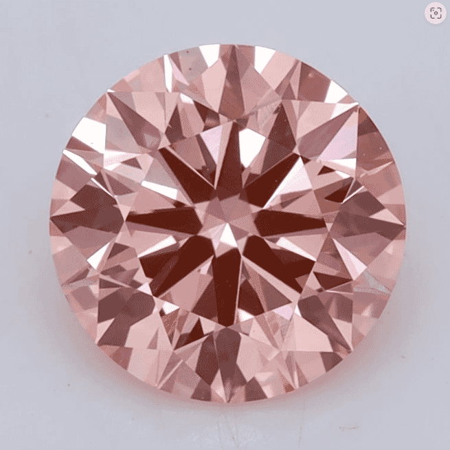 2.32-Carat Fancy Vivid Pink Color VS1-Clarity Certified Lab Fancy Diamond