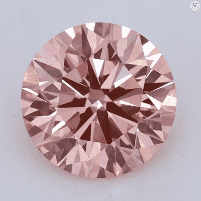 2.21-Carat Fancy Vivid Pink Color VS1-Clarity Certified Lab Fancy Diamond