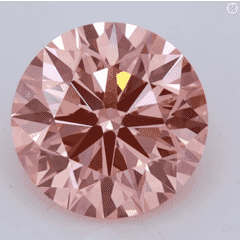 2.12-Carat Fancy Vivid Pink Color VS1-Clarity Certified Lab Fancy Diamond