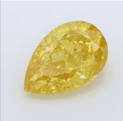1.03Carat  Color VS2-Clarity Fancy Vivid  Yellow Lab Fancy Diamond