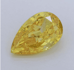 1.08Carat  Color VS2-Clarity Fancy Vivid  Yellow Lab Fancy Diamond