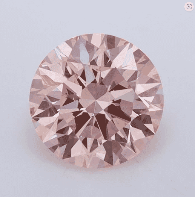 1.22-Carat Fancy Intense Pink Color VS1-Clarity Certified Lab Fancy Diamond
