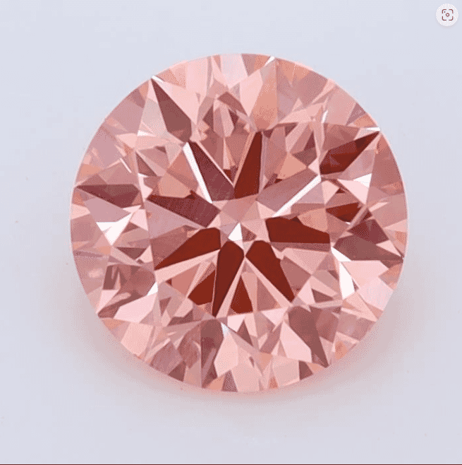 1.51-Carat Fancy Vivid Pink Color VS1-Clarity Certified Lab Fancy Diamond