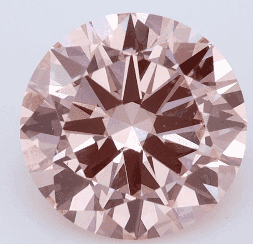 3.00 Carat  Color VS1-Clarity Fancy Intense Pink Lab Fancy Diamond