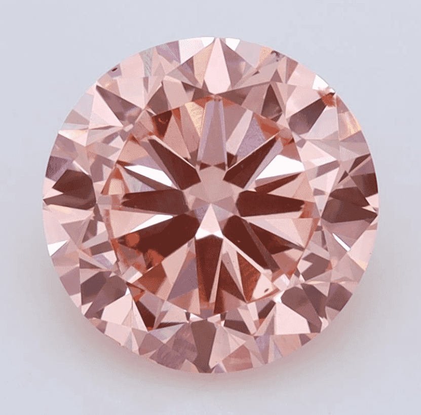 3.00 Carat  Color VS2-Clarity Fancy Intense Pink Lab Fancy Diamond