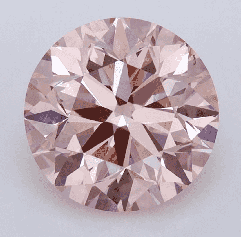 3.00 Carat  Color VS2-Clarity Fancy Intense Pink Lab Fancy Diamond