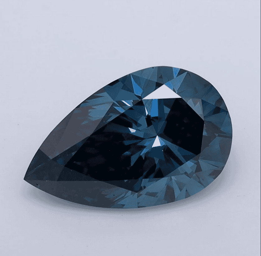 2.03Carat Fancy Vivid Blue -Color VS1-Clarity Certified Lab Diamond