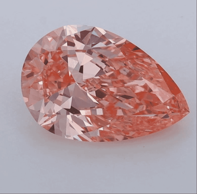1.70Carat  Color VS1-Clarity Fancy Vivid  Pink Lab Fancy Diamond
