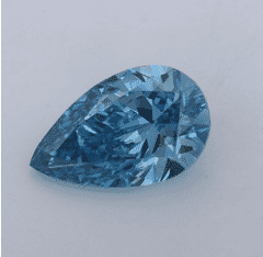 1.03-Carat Fancy Vivid Blue-Color VS1-Clarity Certified Lab Diamond