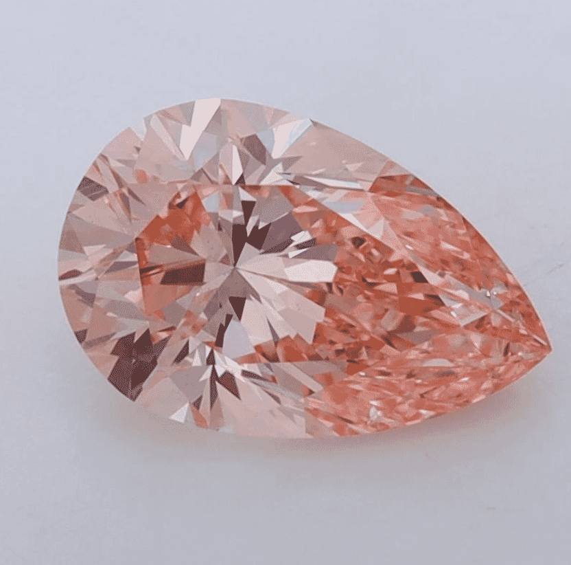 1.92Carat  Color VS2-Clarity Fancy Vivid Pink Lab Fancy Diamond