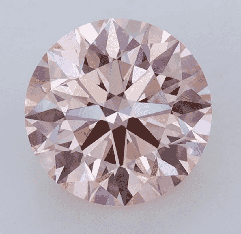 2.61Carat  Color VS1-Clarity Fancy Intense Pink Certified Lab Fancy Diamond