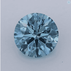 1.03-Carat Fancy Vivid Blue Color VS1-Clarity Certified Lab Fancy Diamond