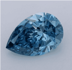 1.04Carat  Color VVS2-Clarity Fancy Vivid  Blue Lab Fancy Diamond