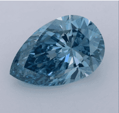 1.05Carat  Color VVS2-Clarity Fancy Vivid  Blue Lab Fancy Diamond