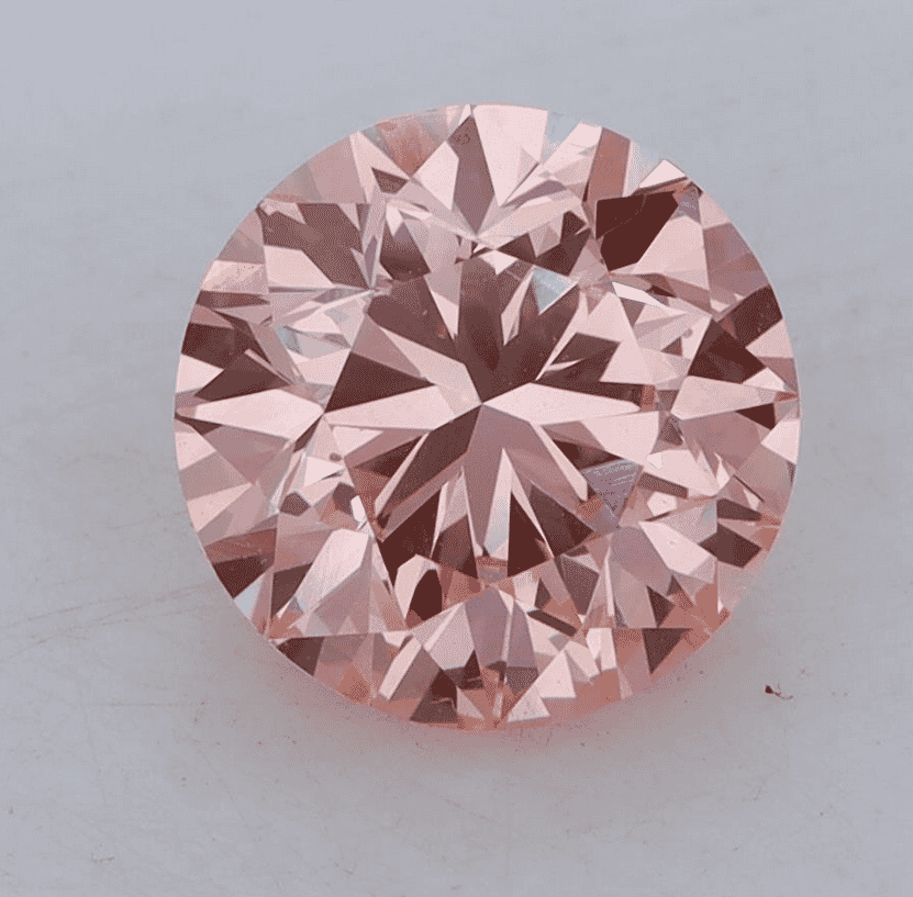 3.01 Carat  Color VS1-Clarity Fancy Vivid Pink Lab Fancy Diamond