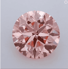1.50-Carat Fancy Vivid Pink Color VS1-Clarity Certified Lab Fancy Diamond