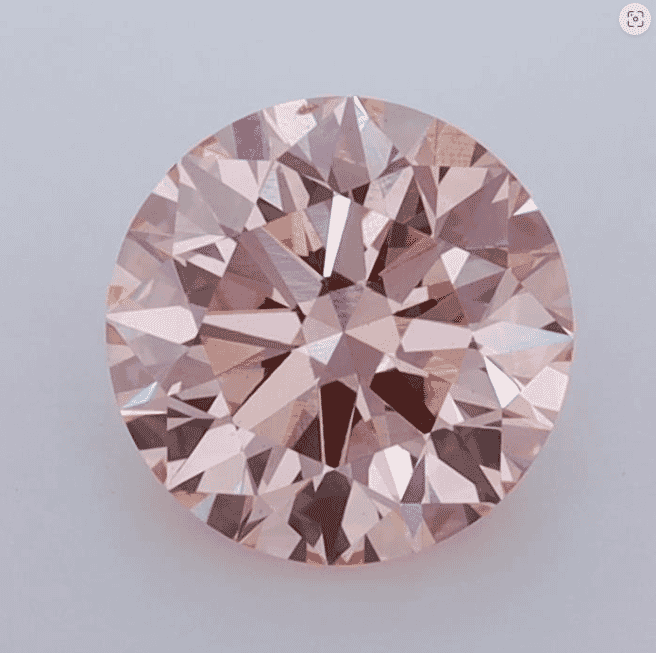 1.50-Carat Fancy Intense Pink Color VS1-Clarity Certified Lab Fancy Diamond