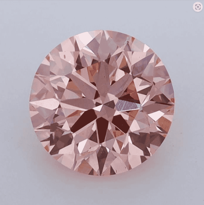 1.50-Carat Fancy Vivid Pink Color VS2-Clarity Certified Lab Fancy Diamond