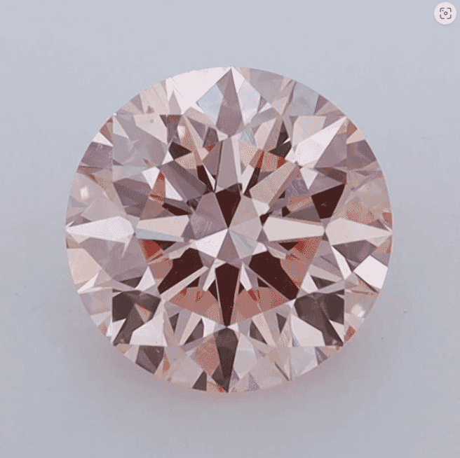 1.50-Carat Fancy Intense Pink Color VS1-Clarity Certified Lab Fancy Diamond