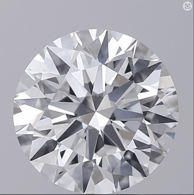 3.06-Carat F-Color VS1-Clarity Certified Lab Diamond