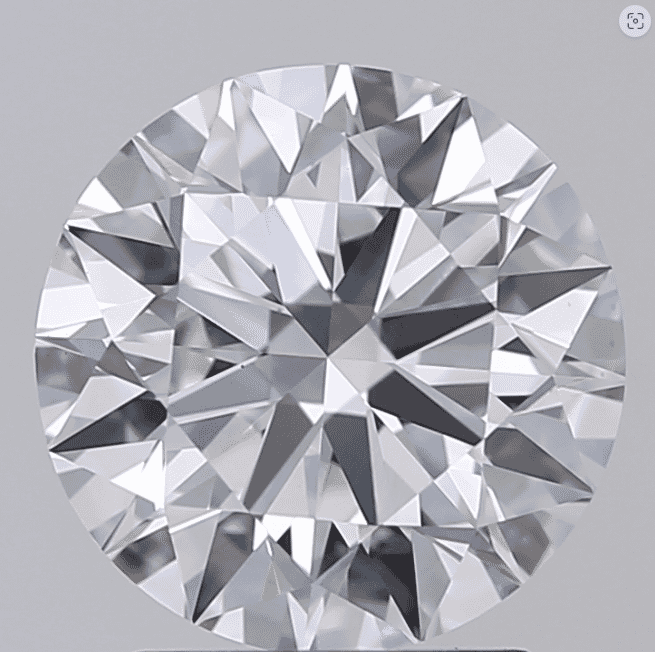 2.70-Carat F-Color VS1-Clarity Certified Lab Diamond