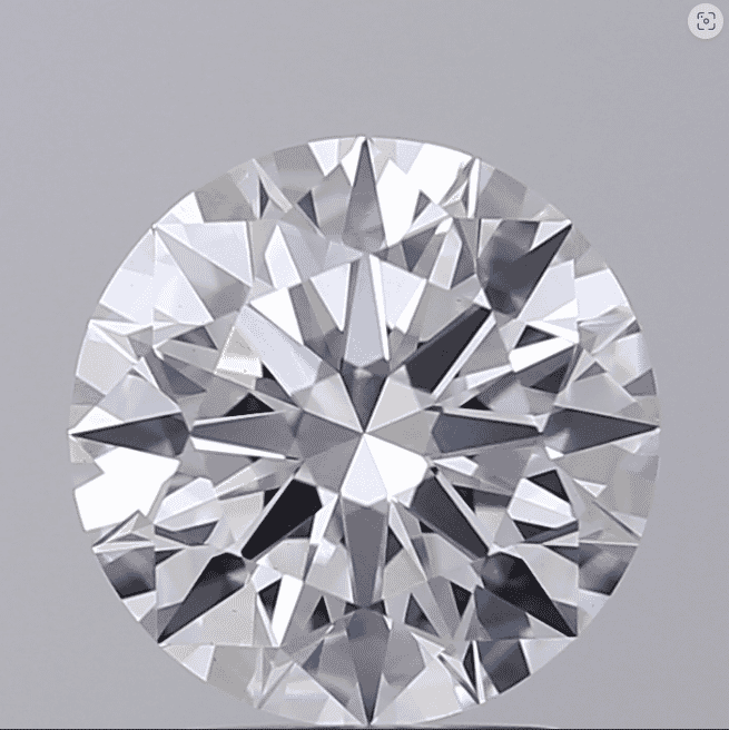 2.60-Carat F-Color VS1-Clarity Certified Lab Diamond