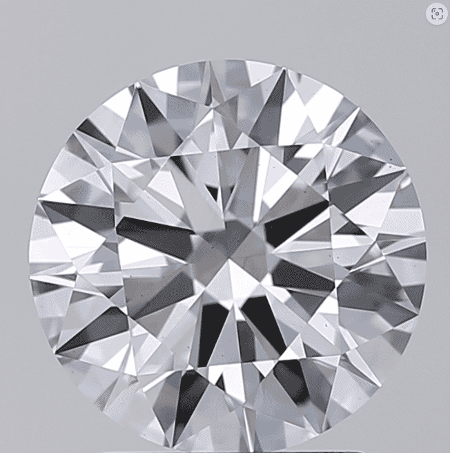 2.55-Carat F-Color VS1-Clarity Certified Lab Diamond