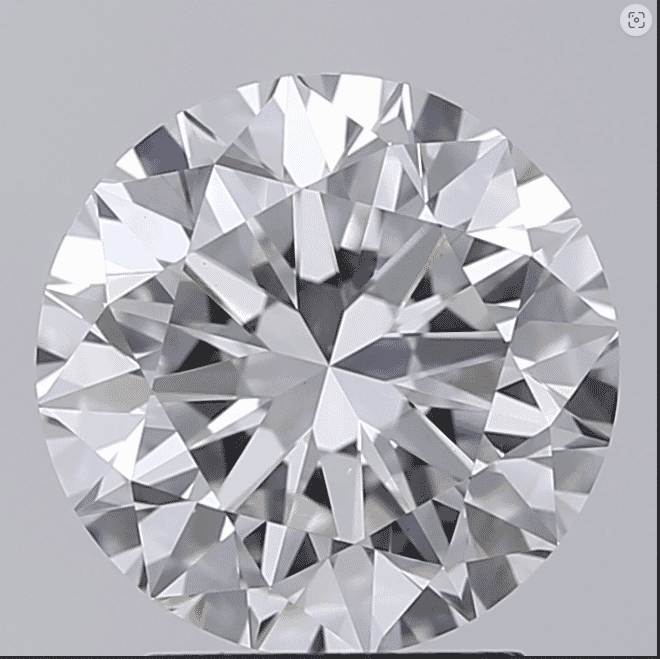 3.02-Carat F-Color VS1-Clarity Certified Lab Diamond