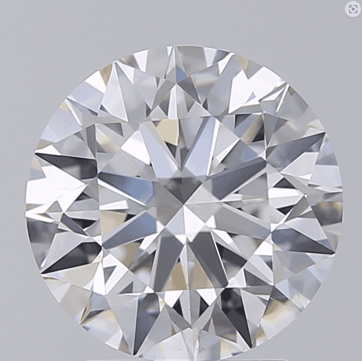 3.07-Carat F-Color VS1-Clarity Certified Lab Diamond