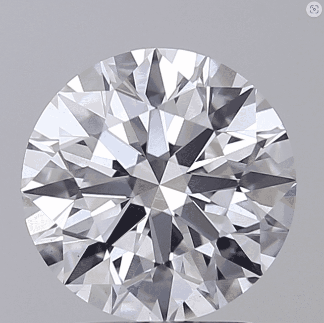 2.45-Carat F-Color VS1-Clarity Certified Lab Diamond