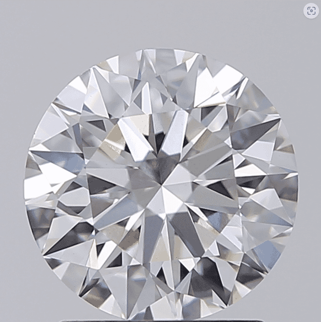 2.00-Carat F-Color VVS2-Clarity Certified Lab Diamond