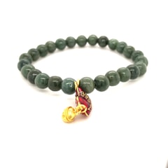Natural Burma Green Jade Bracelet