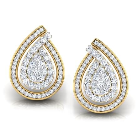 Round Diamond Fancy Earrings