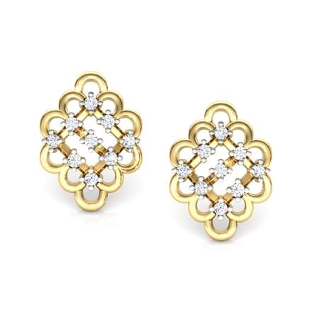 Round Diamond Fancy Earrings
