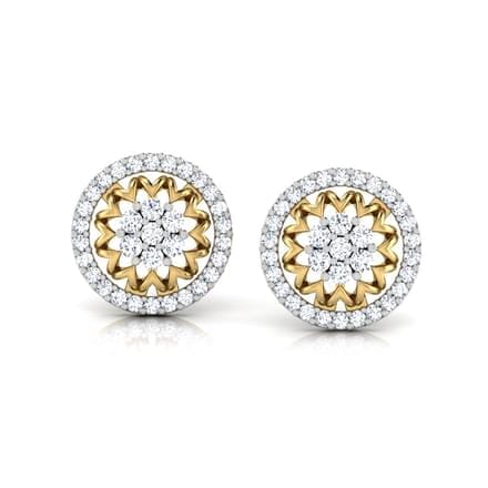 Round Diamond Fancy Earrings