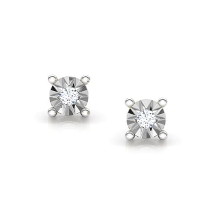 Round Diamond Fancy Earrings