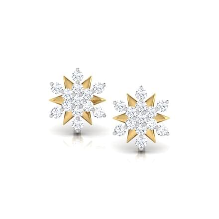 Round Diamond Fancy Earrings