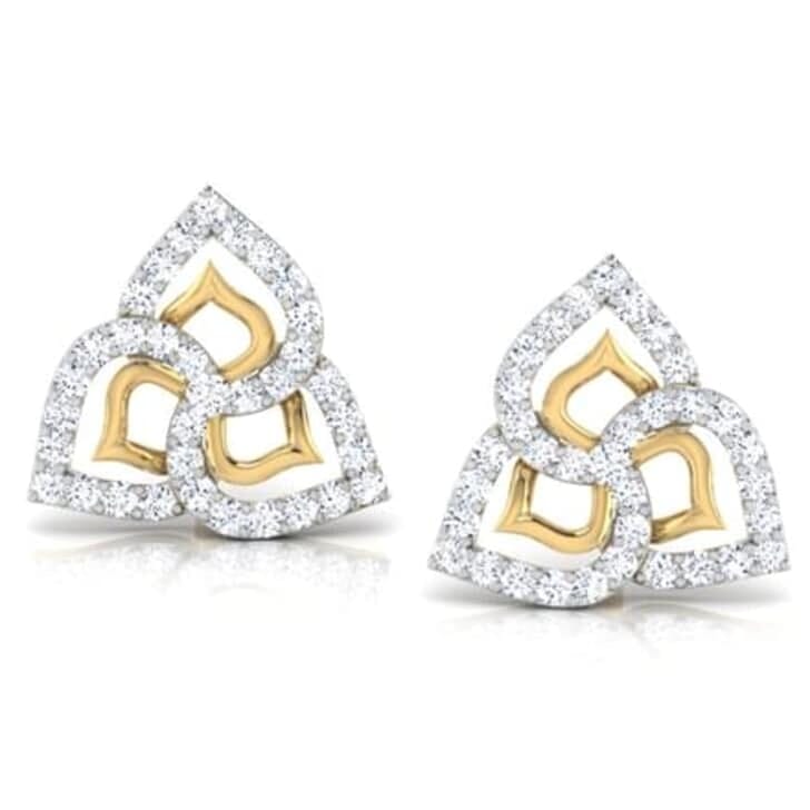 Round Diamond Fancy Earrings