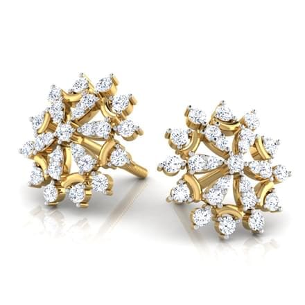 Round Diamond Fancy Earrings