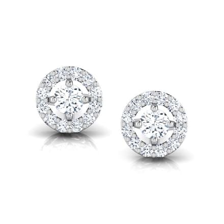 Round Diamond Fancy Earrings