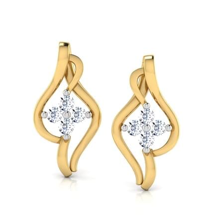 Round Diamond Fancy Earrings