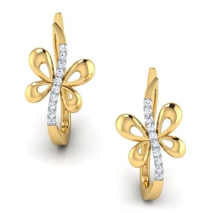 Round Diamond Fancy Earrings