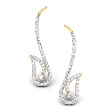 Round Diamond Fancy Earrings