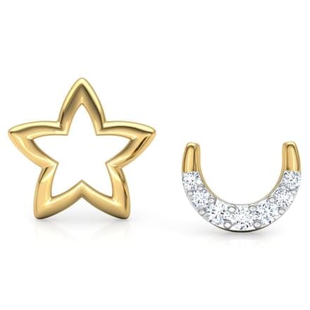 Round Diamond Fancy Earrings