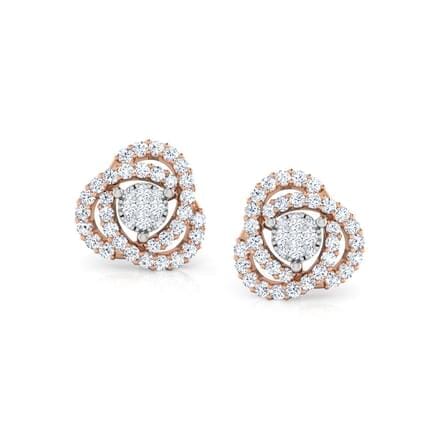 Round Diamond Fancy Earrings