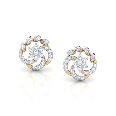 Round Diamond Fancy Earrings